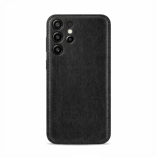 Handcrafted Vegetable-Tanned Leather Samsung Case – Vintage Patina Edition