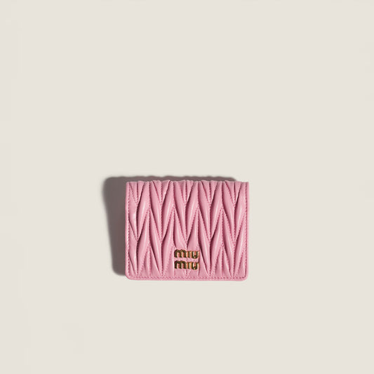 Refined Luxury Small Wallet | Quilted Texture