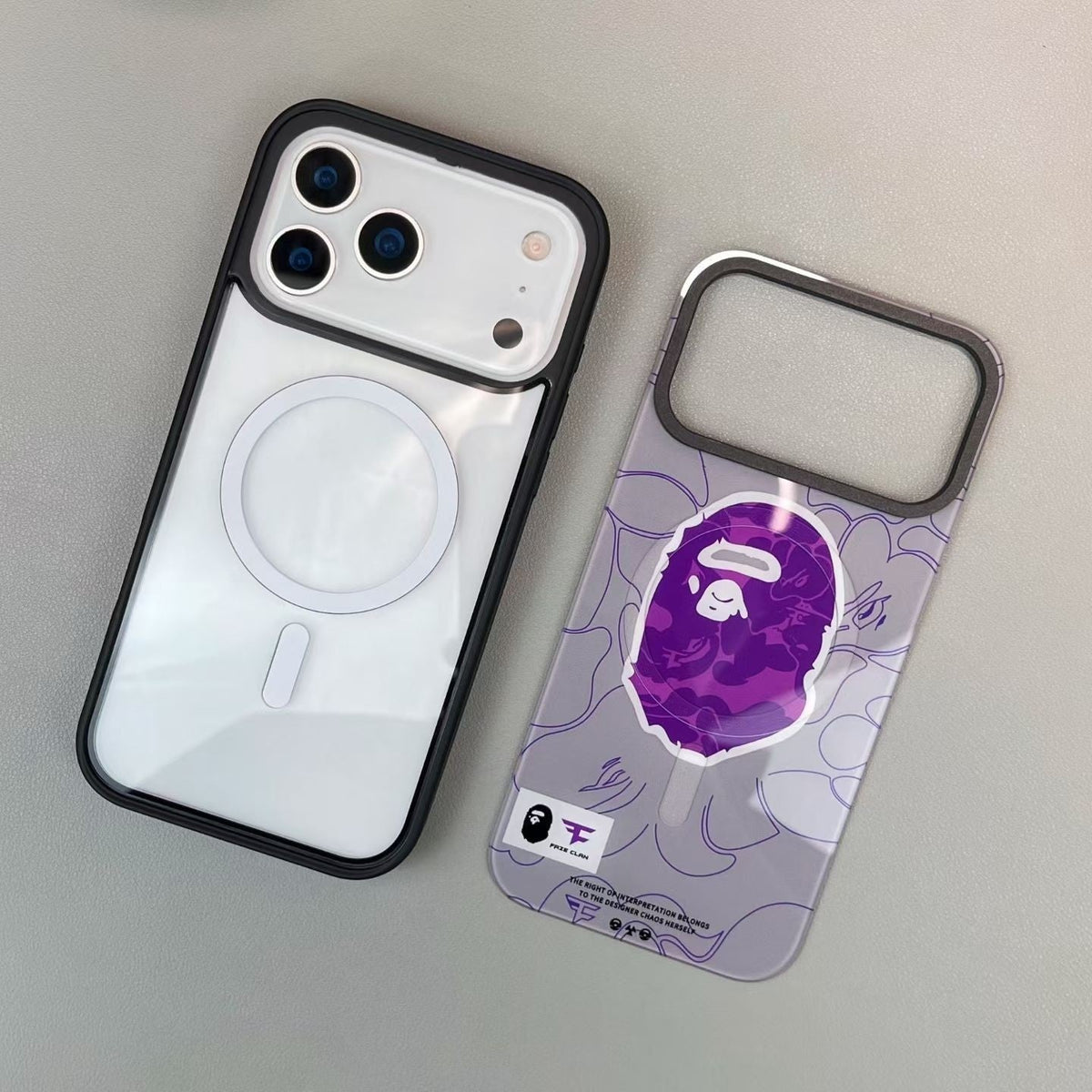 Ape Purple or Black  MagSafe iPhone Case