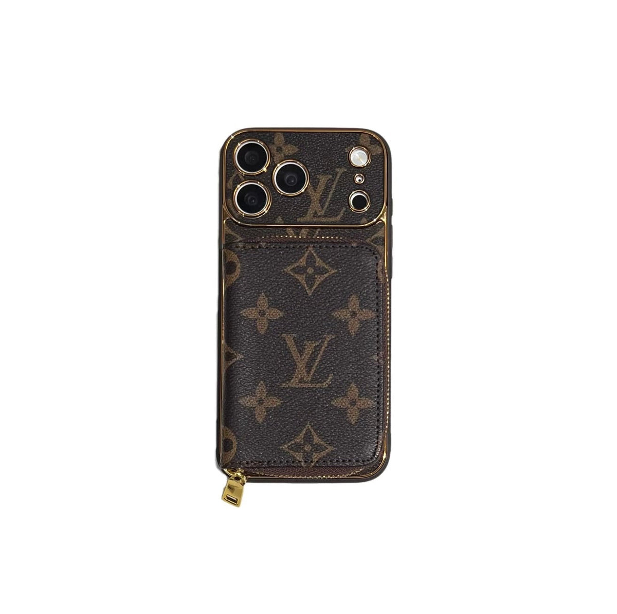 Luxury Zip Wallet 17 iPhone Case