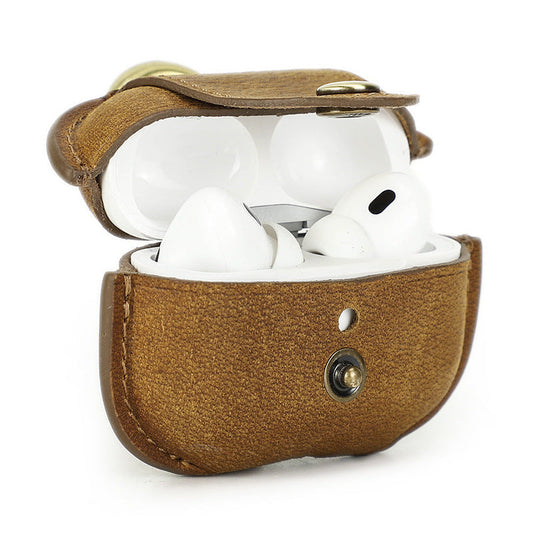 Airpods Pro 2 Leather Airpods Case with Clip