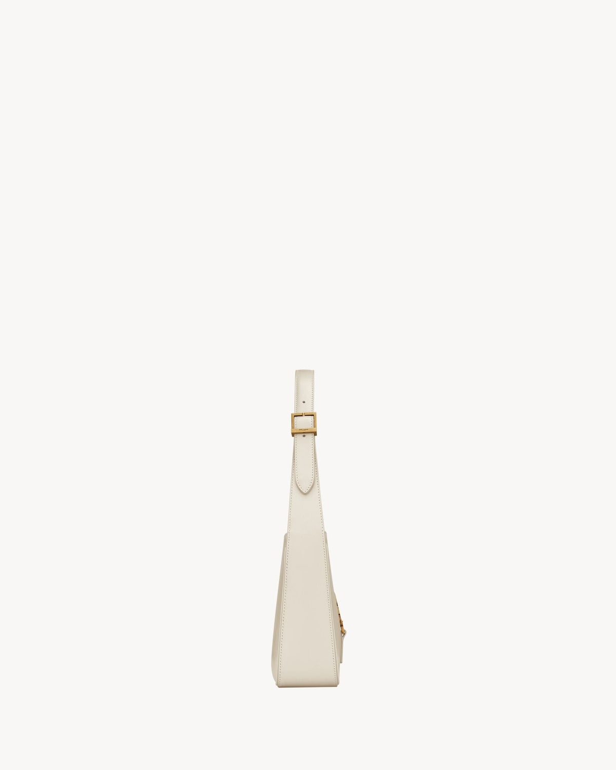 Saint Laurent Le 5 à 7 Patent Leather Hobo Bag – Burgundy Elegance