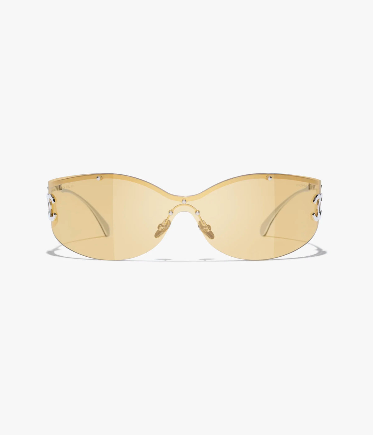 Minimalist frameless design sunglasses