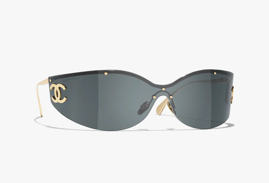 Minimalist frameless design sunglasses