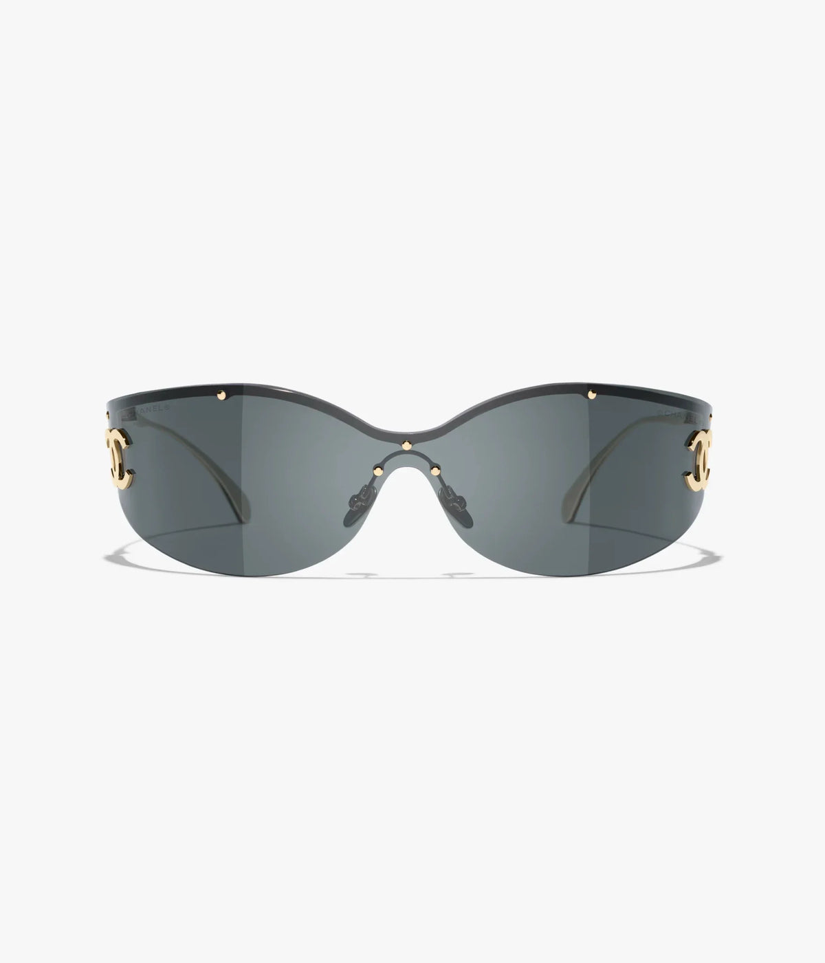 Minimalist frameless design sunglasses