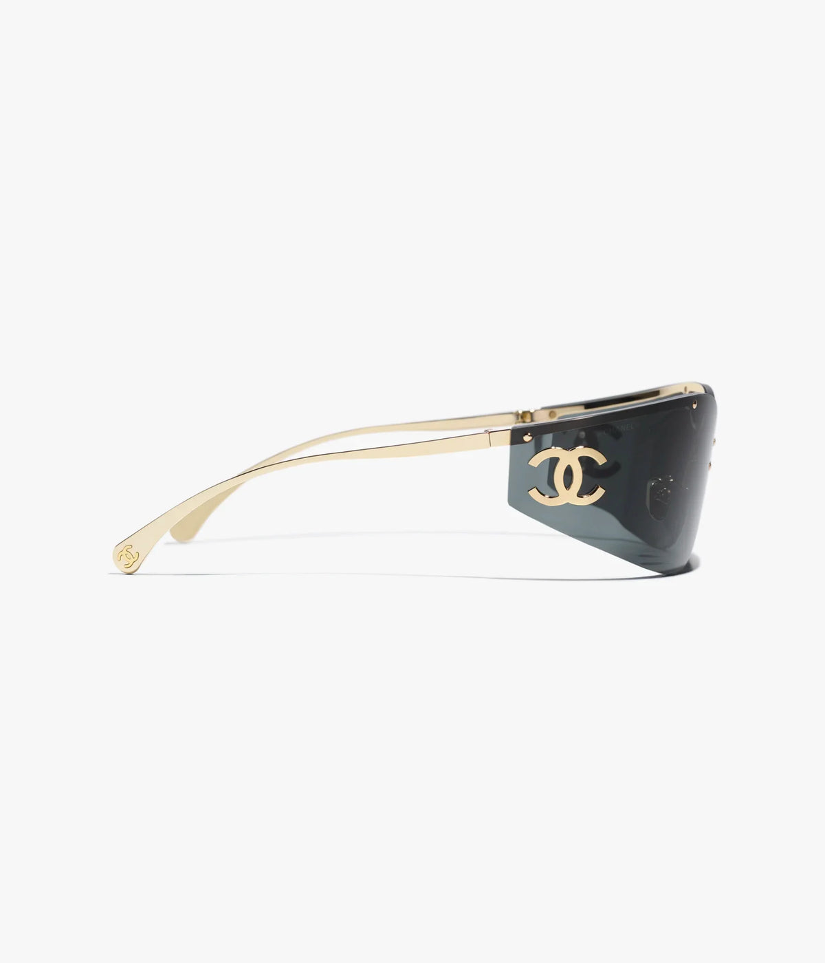 Minimalist frameless design sunglasses