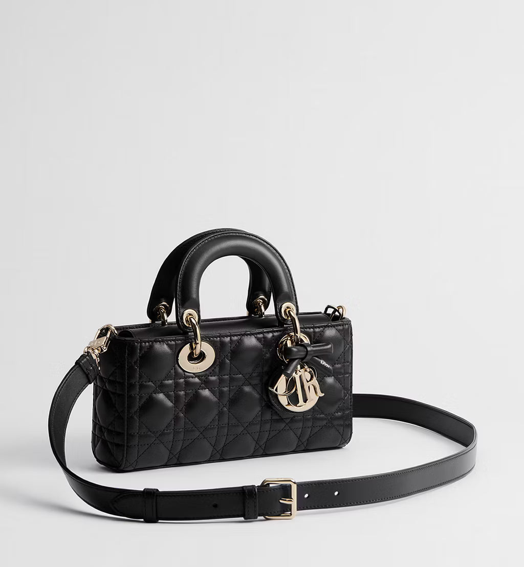Luxury Elegant Quilted Top Handle Bag