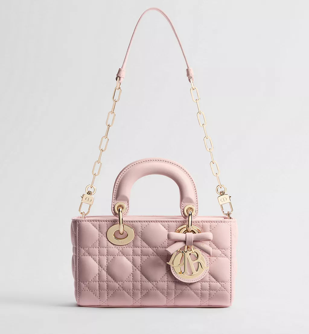 Luxury Elegant Quilted Top Handle Bag