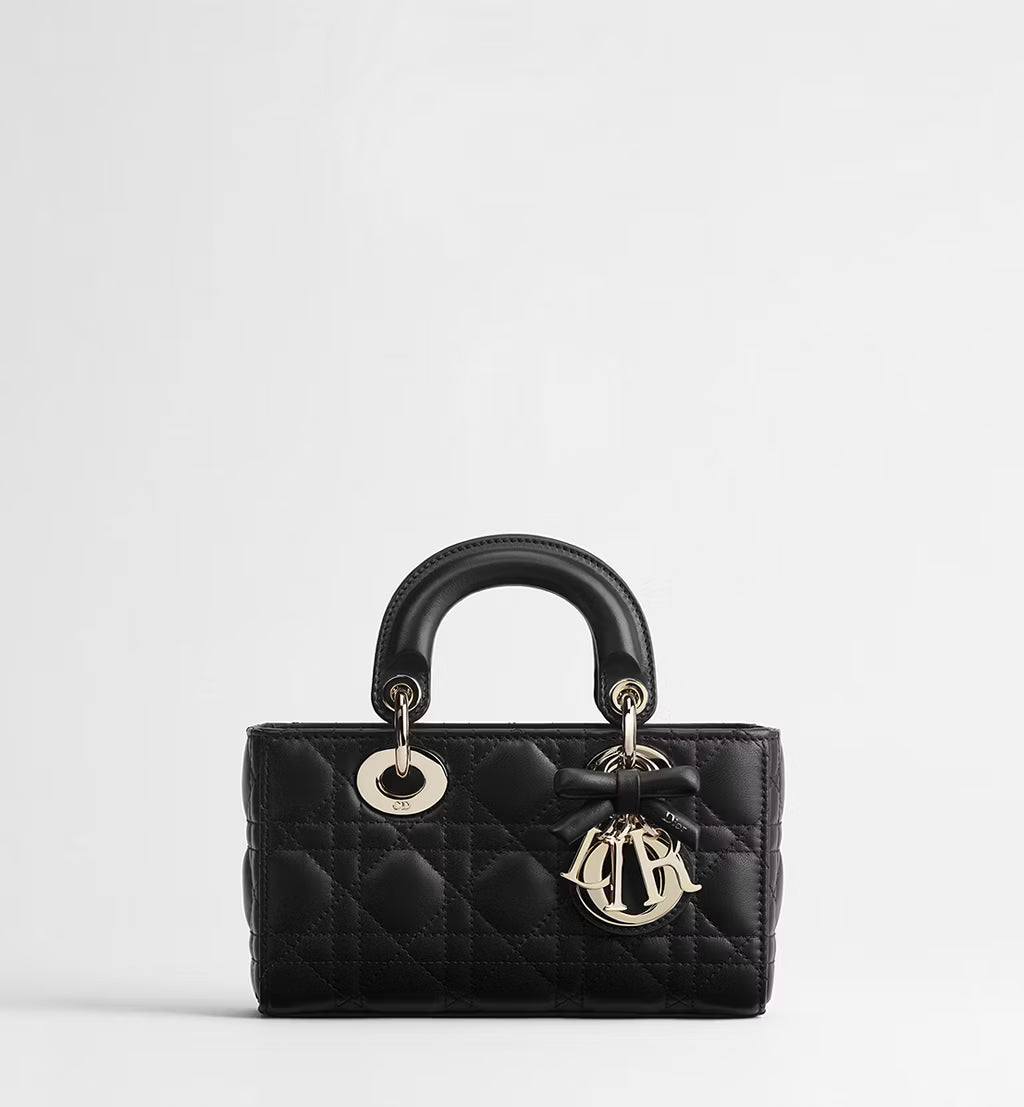 Luxury Elegant Quilted Top Handle Bag