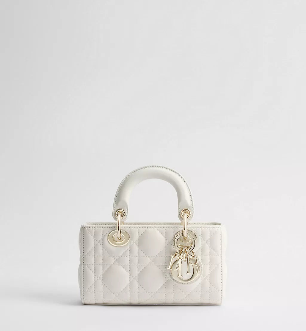Luxury Elegant Quilted Top Handle Bag