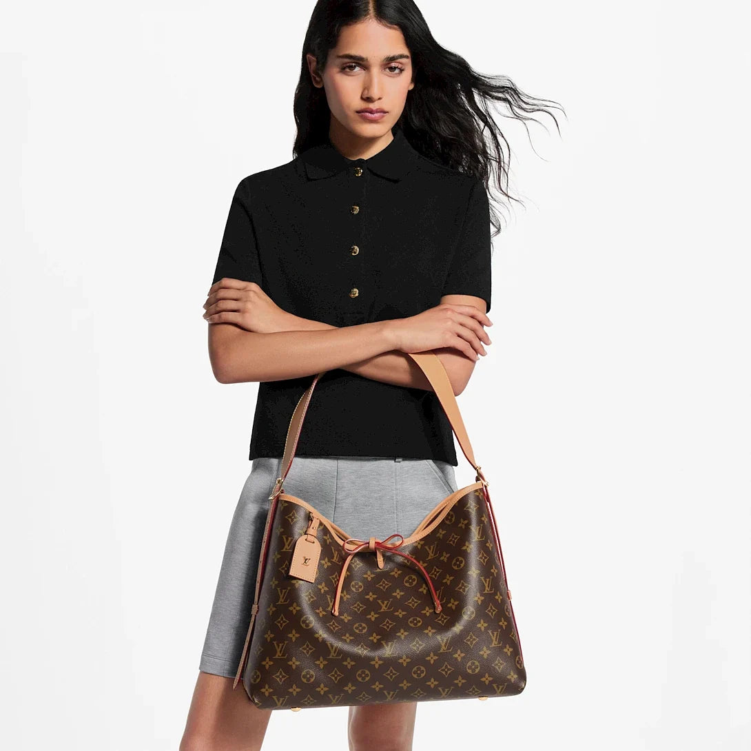 Premium Drawstring Shoulder Tote Bag