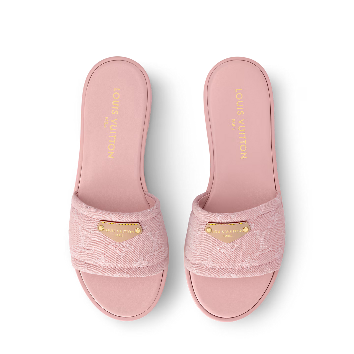 👡 Luxury Denim Summer Slide Sandals